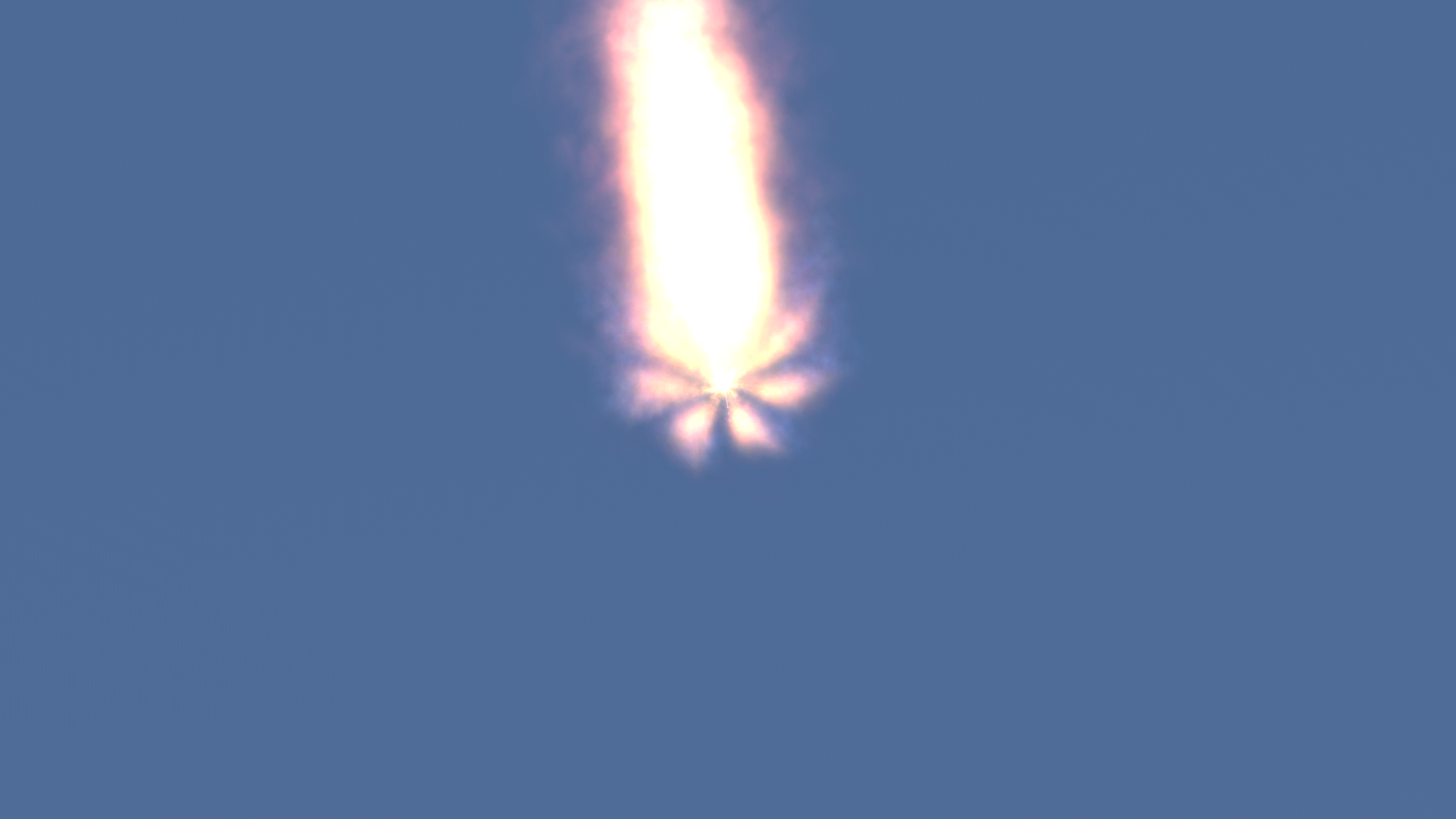 Falcon 9 en ascenso
