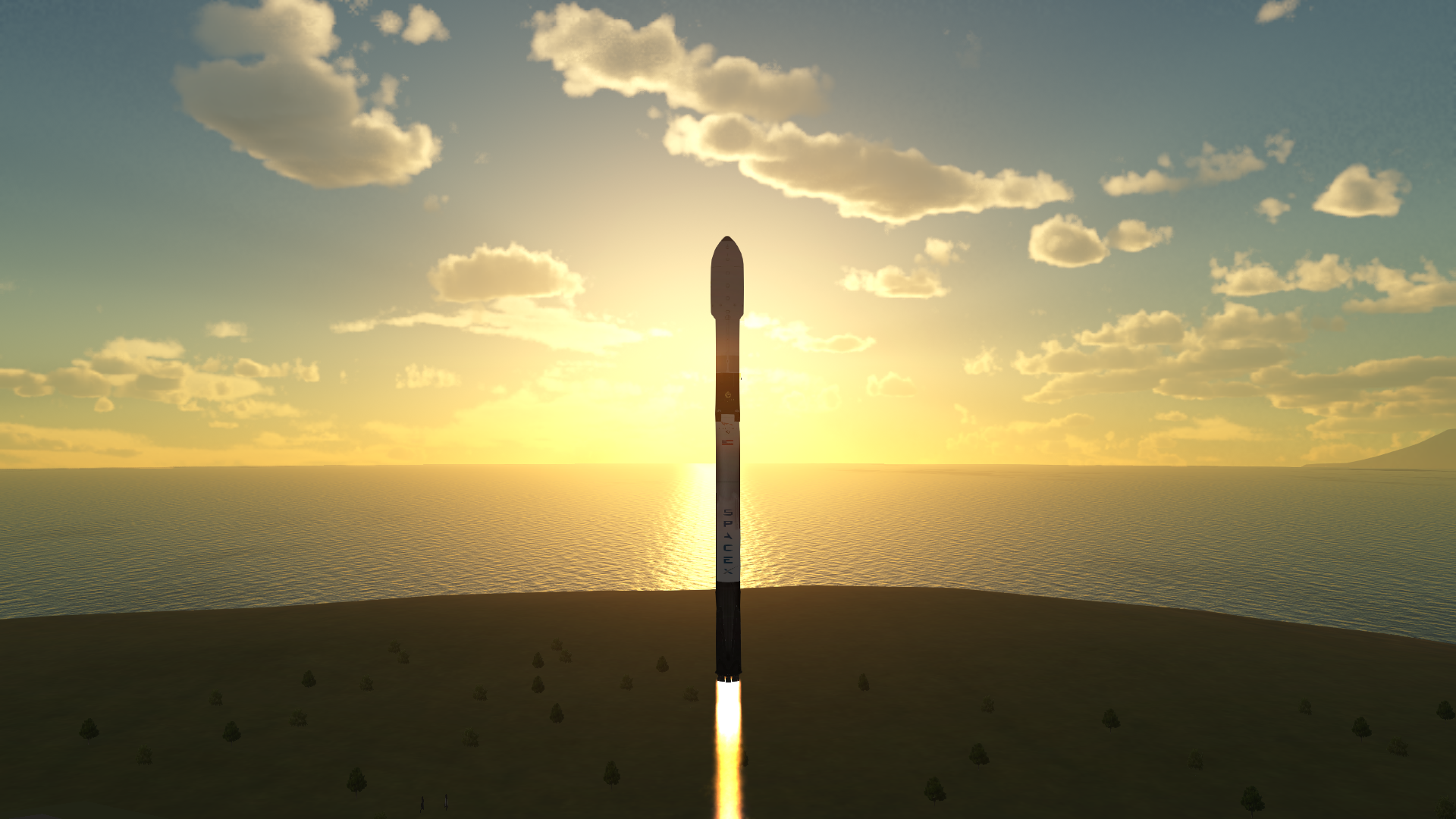 Falcon 9 en SLC-40