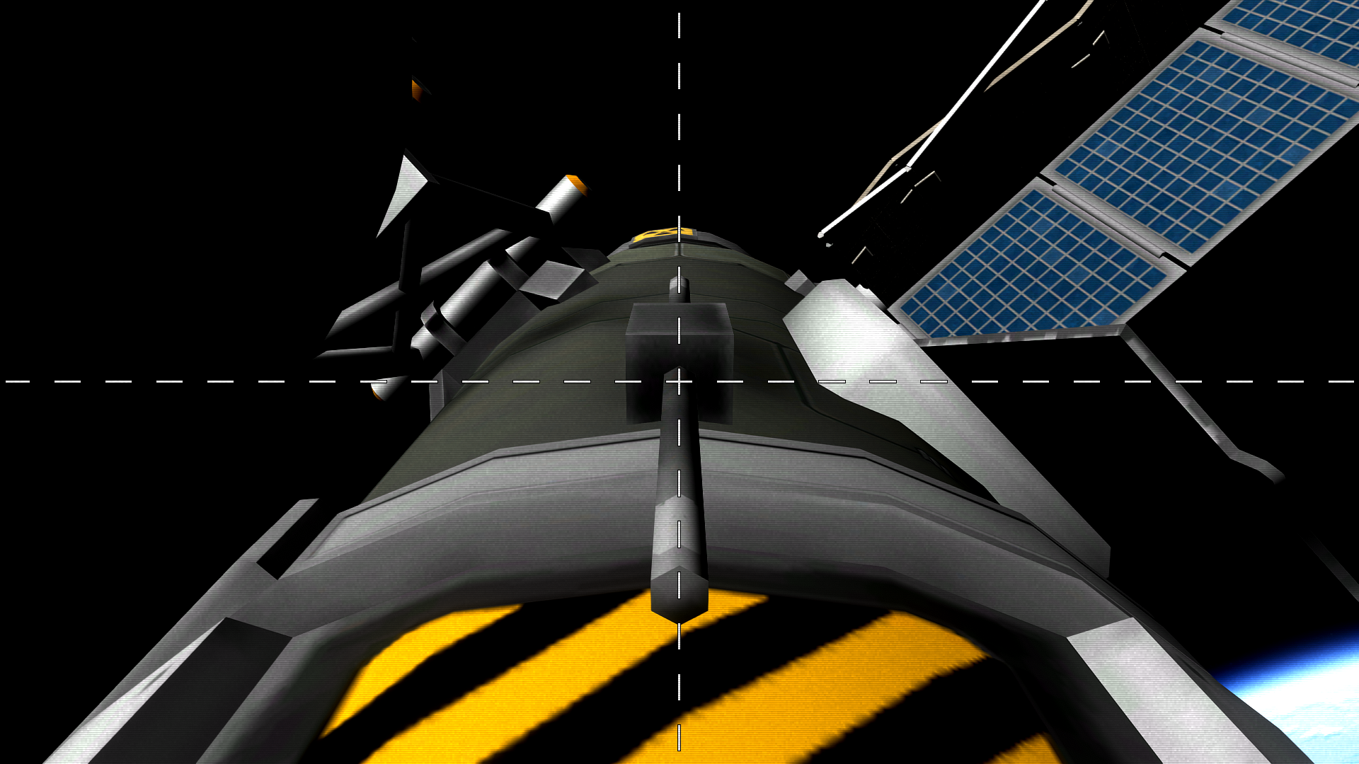 TS-01 en órbita terrestre baja (LKO)