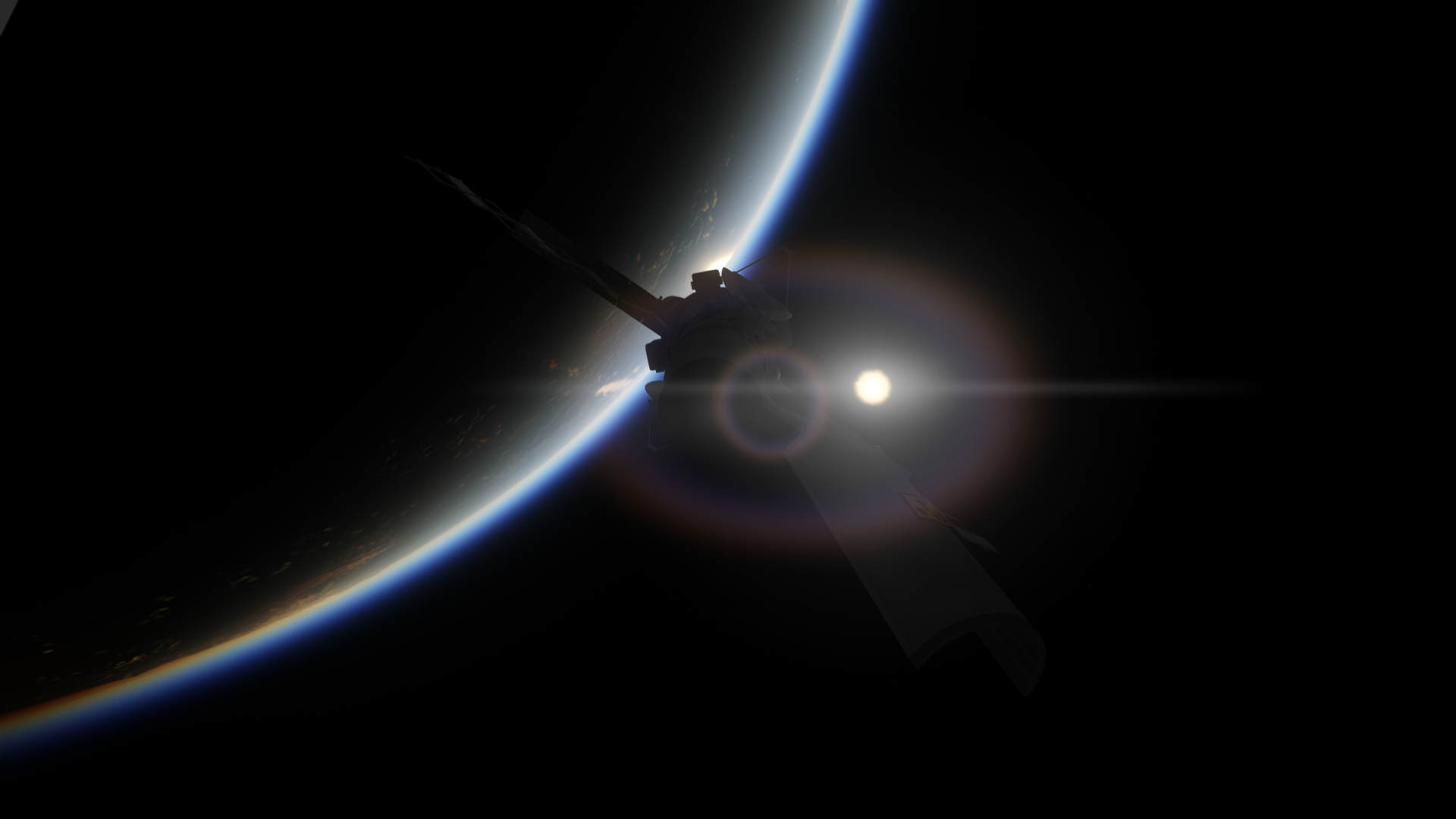TS-01 en órbita